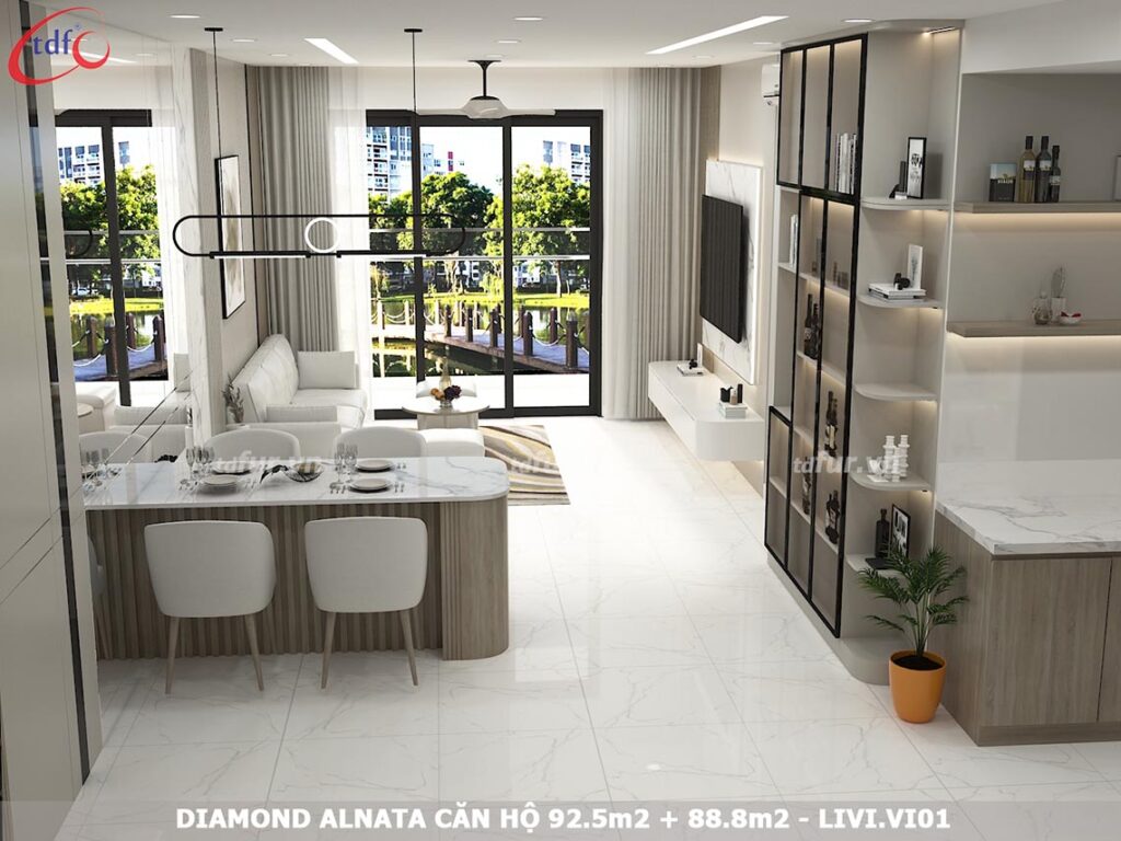 CĂN HỘ 88.8m2 + 92.5m2 - B3a + B3d