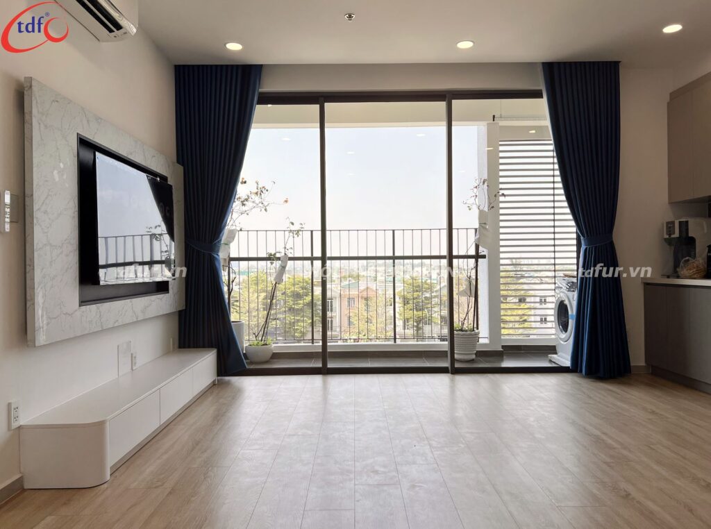 Eastmark City – Trắng tối giản, điểm xanh navy