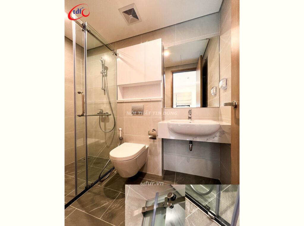 Glory Heights – Bếp kính xanh lục