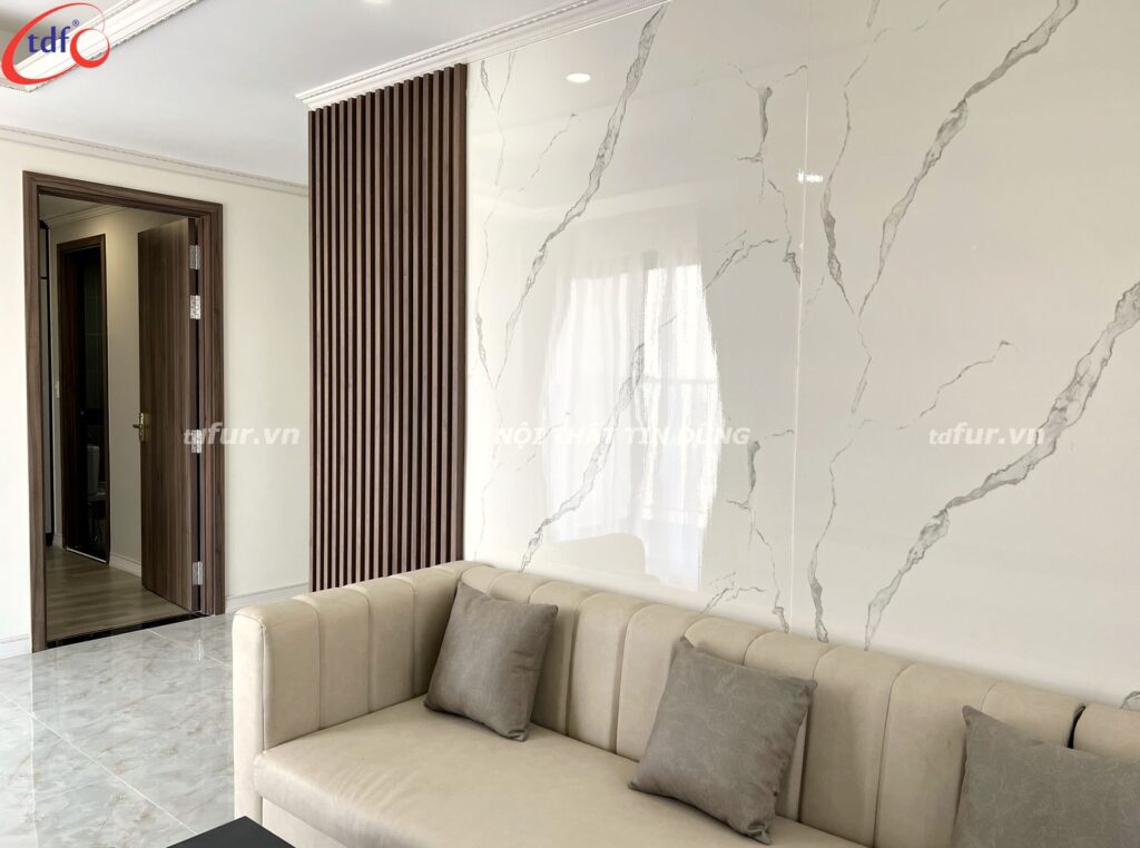 Homyland Riverside – Đá vân mây và tủ trắng đen