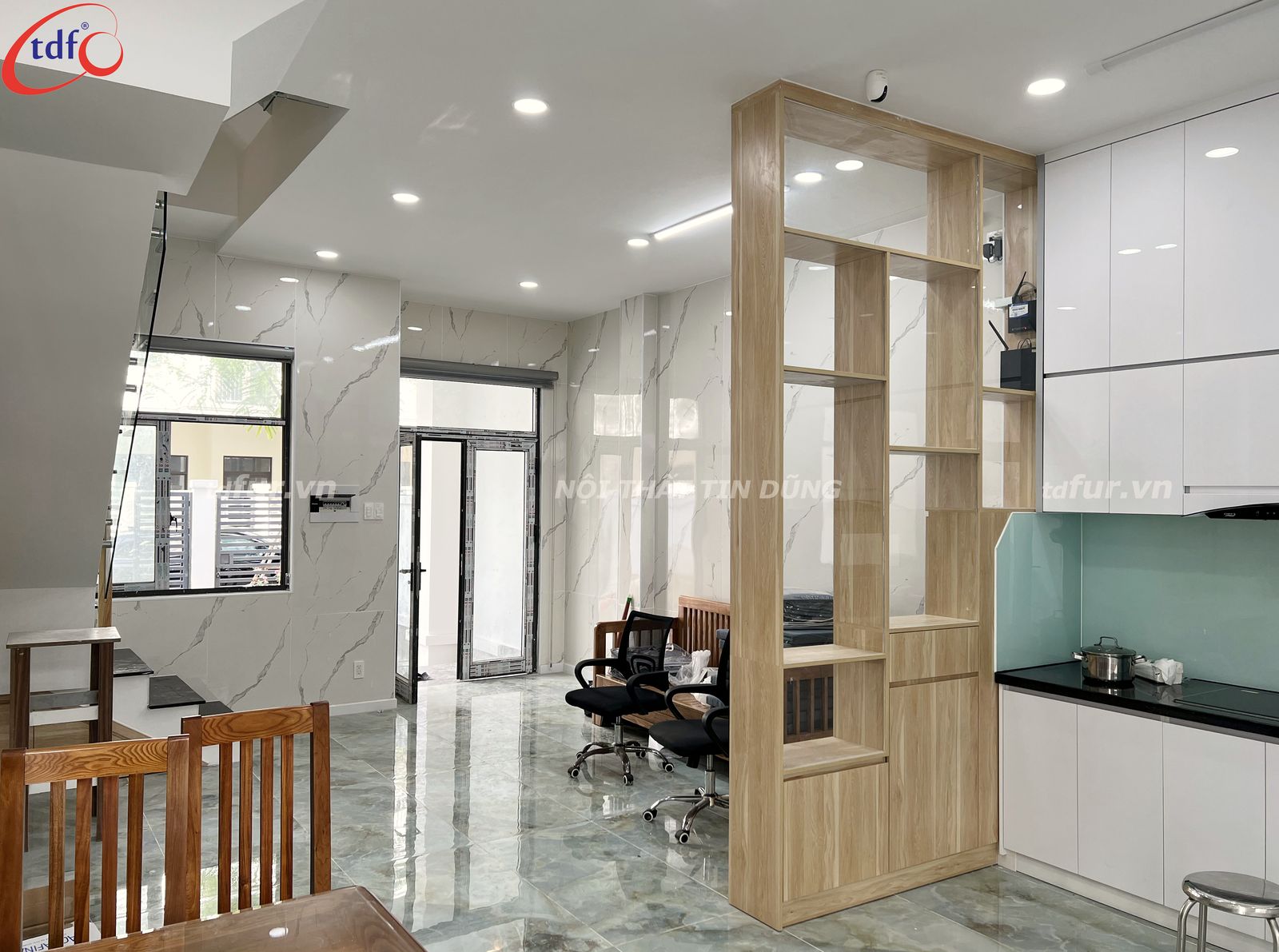 Lavida Vũng Tàu – Cầu thang kính và giếng trời