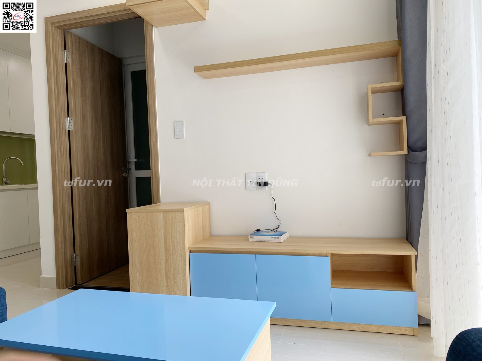 Lavita Charm – Xanh da trời và phòng bé hồng
