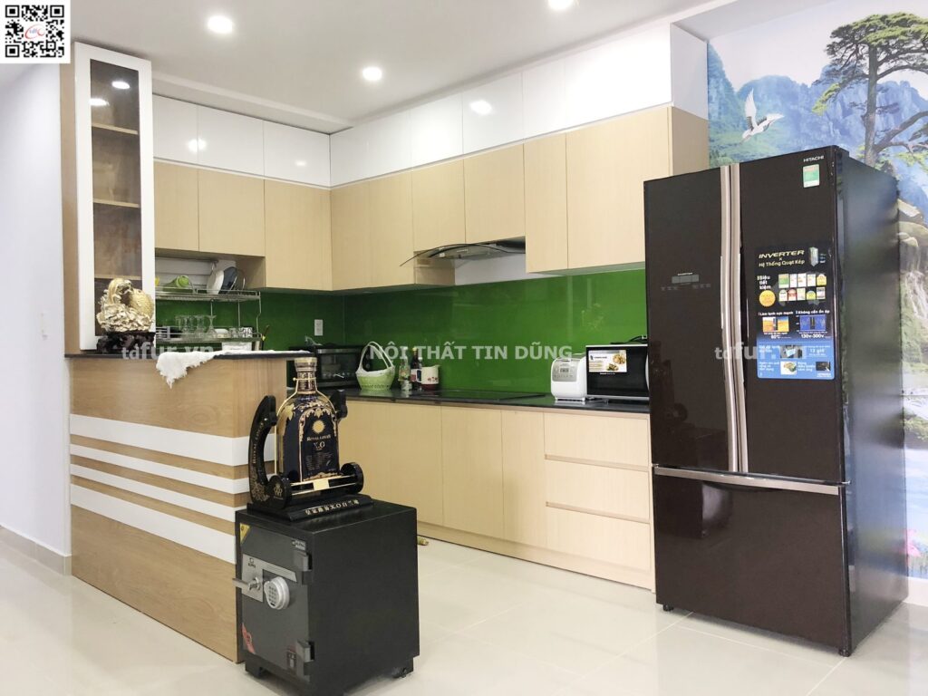 Oriental Plaza – Vân gỗ sáng ấm áp