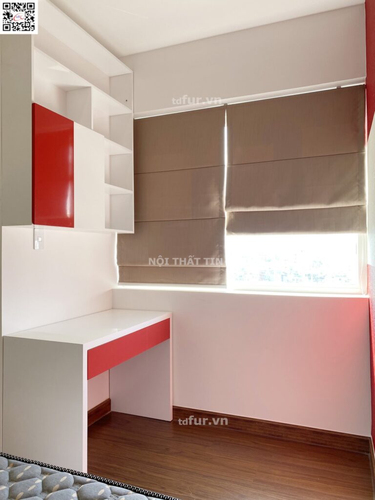 Richmond City – Phòng bé đỏ trắng