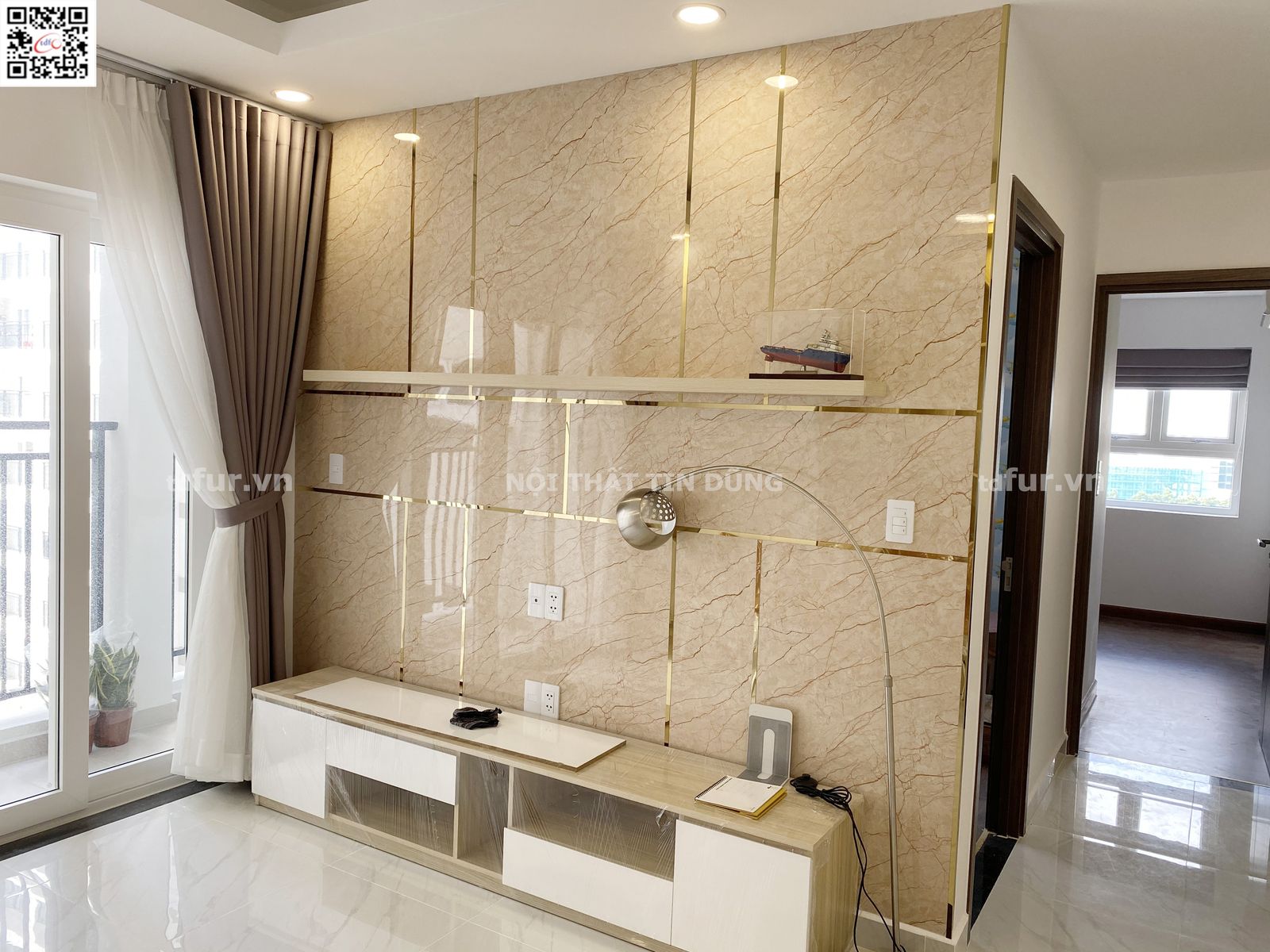 Richmond City – Gỗ sáng hiện đại