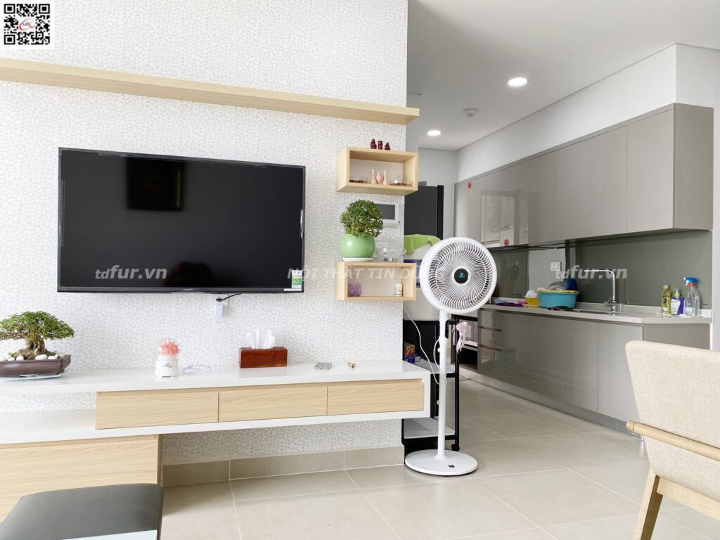 Sky89 – Tông gỗ sáng thanh mát