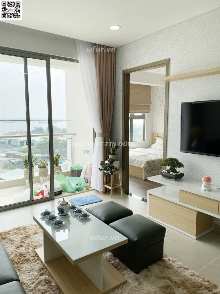 Sky89 – Tông gỗ sáng thanh mát