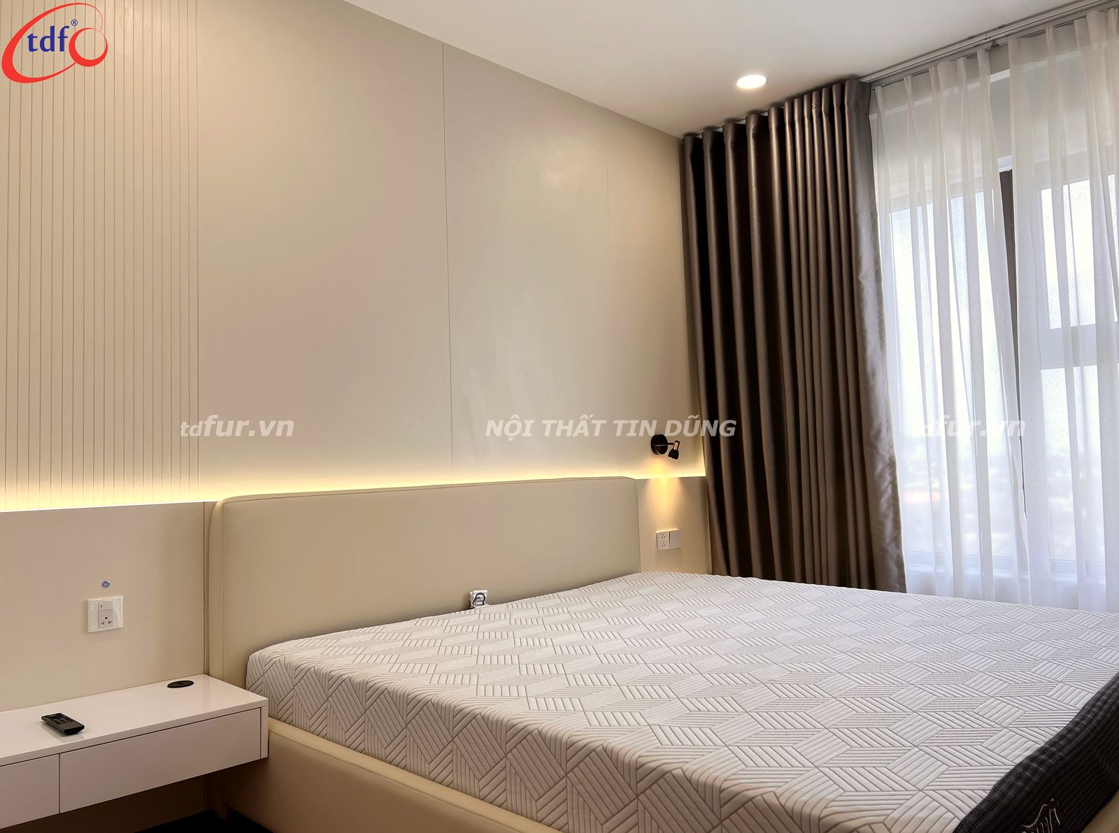 Vũng Tàu Centre Point – Trắng sáng và sàn gỗ ấm