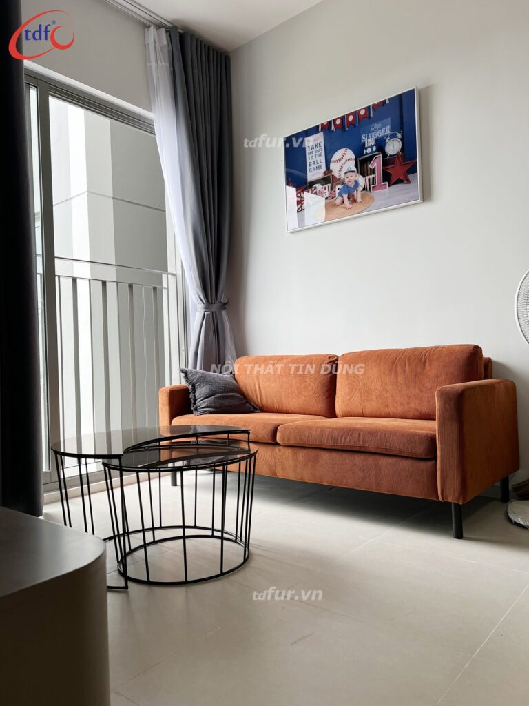 West Gate Park – Ghi be nhẹ nhàng và sofa cam
