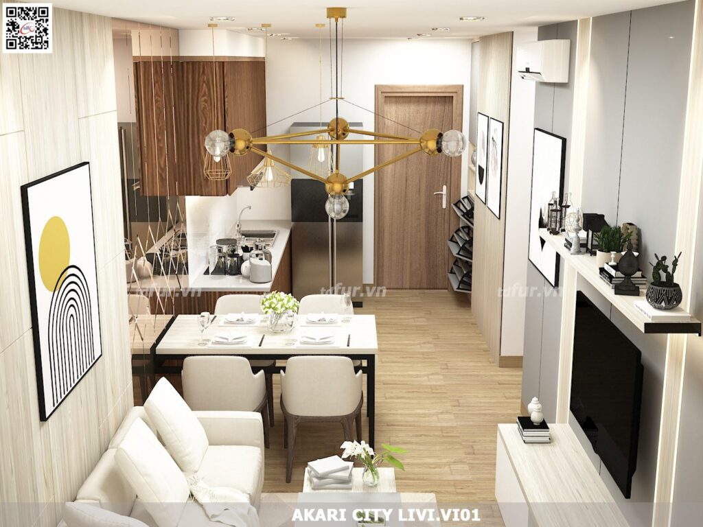 CĂN 2BR 50.61m² – TIÊU CHUẨN