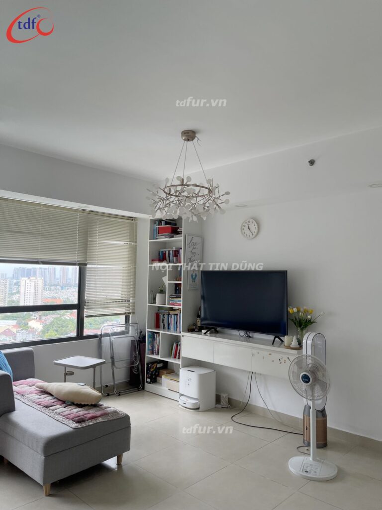 Masteri Thảo Điền – Trắng tinh và tủ cửa vòm